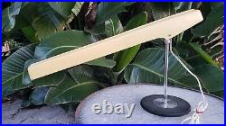Rare Vintage Mid Century Modern Multi-Adjust Fluorescent Table Lamp Plastic Stel