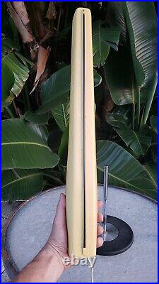 Rare Vintage Mid Century Modern Multi-Adjust Fluorescent Table Lamp Plastic Stel