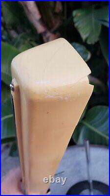 Rare Vintage Mid Century Modern Multi-Adjust Fluorescent Table Lamp Plastic Stel