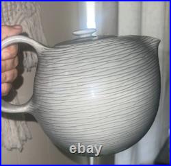 Rare Vintage Mid Century/ Modern Roseville Raymor Tea Pot 1950-60 Contempora Col