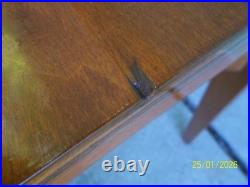 Rare Vintage Mid Century Modern Universal Woodcrafters Inc. Rotating Top Table