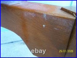 Rare Vintage Mid Century Modern Universal Woodcrafters Inc. Rotating Top Table