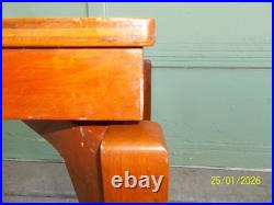 Rare Vintage Mid Century Modern Universal Woodcrafters Inc. Rotating Top Table