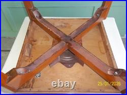 Rare Vintage Mid Century Modern Universal Woodcrafters Inc. Rotating Top Table