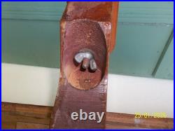 Rare Vintage Mid Century Modern Universal Woodcrafters Inc. Rotating Top Table