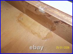 Rare Vintage Mid Century Modern Universal Woodcrafters Inc. Rotating Top Table