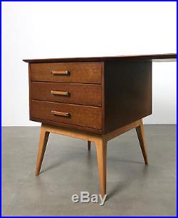 Rare Vintage Renzo Rutili For Johnson Partners Desk Mid Century Modern Restored
