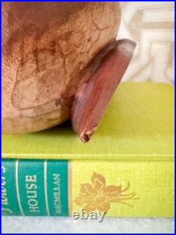 Rare Vintage Sarreid Spain Carved Wood Snail 13 Sculpture MCM Mid Century Decor