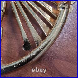 Rare Vintage Signed MID Century Modern Belt Buckle Joseph Burlini Sculpture