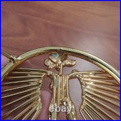 Rare Vintage Signed MID Century Modern Belt Buckle Joseph Burlini Sculpture