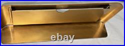 Rare! Vintage Silver Crest Bronze Mid Century Modern 15 Piece Desk/Office Set