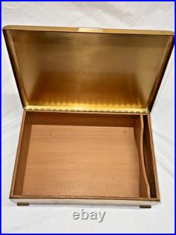 Rare! Vintage Silver Crest Bronze Mid Century Modern 15 Piece Desk/Office Set