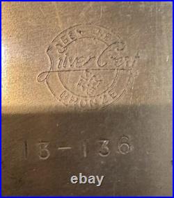 Rare! Vintage Silver Crest Bronze Mid Century Modern 4 Piece Desk/Office Set