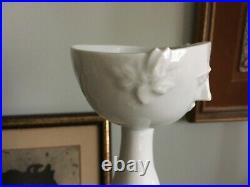 Rare Vintage signed Bjorn Wiinblad Rosenthal Studio Linie White Porcelain Vase