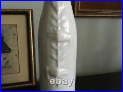 Rare Vintage signed Bjorn Wiinblad Rosenthal Studio Linie White Porcelain Vase