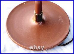 Rare Vtg 15 Mid-Century Modern UFO Saucer Table Lamp All Original