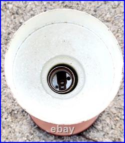 Rare Vtg 15 Mid-Century Modern UFO Saucer Table Lamp All Original