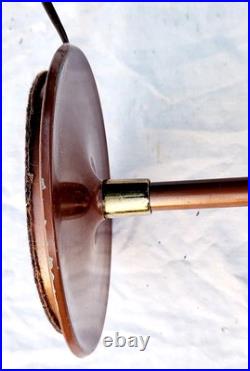 Rare Vtg 15 Mid-Century Modern UFO Saucer Table Lamp All Original