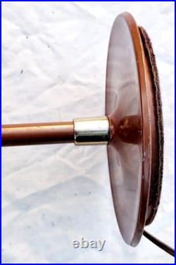 Rare Vtg 15 Mid-Century Modern UFO Saucer Table Lamp All Original