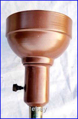 Rare Vtg 15 Mid-Century Modern UFO Saucer Table Lamp All Original