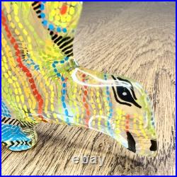 Rare Vtg Abraham Palatnik Lucite Stegosaurus Figurine Large 11.5 MCM Brazil