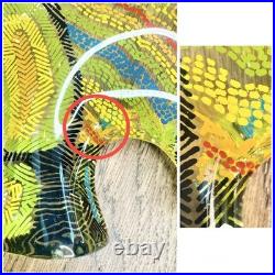 Rare Vtg Abraham Palatnik Lucite Stegosaurus Figurine Large 11.5 MCM Brazil