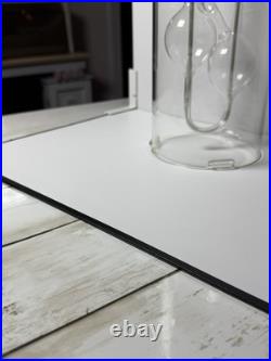 Rare Vtg. Double Chimney Handblown Zodiac Glass-oil-lamp Wolfard -excellent