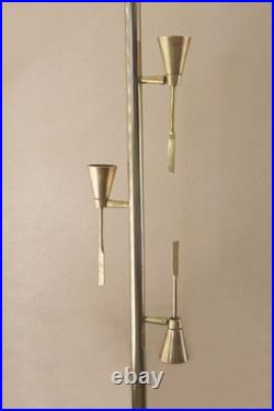 Rare! Vtg Laurel Tension Pole Lamp 1960 MID Century Modern Stiffel Futura Era