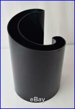 Rare Vtg MCM 1972 Giotto Stoppino Deda Vase Black Heller Designs Italy Style 403