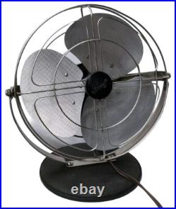 Rare Vtg Mid-Century Modern GM Laboratories Inc. Surf Fan No. 540-2 All Original