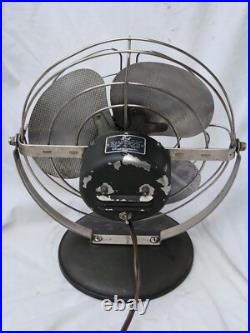 Rare Vtg Mid-Century Modern GM Laboratories Inc. Surf Fan No. 540-2 All Original