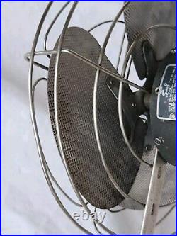 Rare Vtg Mid-Century Modern GM Laboratories Inc. Surf Fan No. 540-2 All Original
