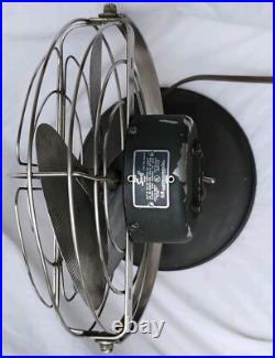 Rare Vtg Mid-Century Modern GM Laboratories Inc. Surf Fan No. 540-2 All Original