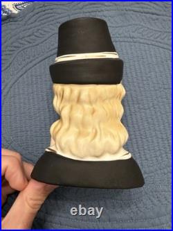 Rare Wreath Mark Lady Head Vase
