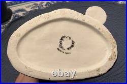 Rare Wreath Mark Lady Head Vase