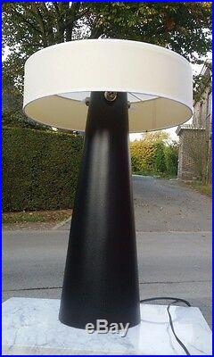 Rare XXL Huge Table Or Floor Lamp Signed Le Dauphin MID Century Rocket