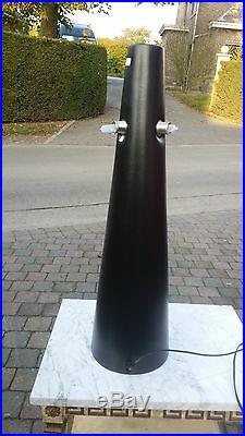 Rare XXL Huge Table Or Floor Lamp Signed Le Dauphin MID Century Rocket