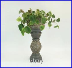 Rare large vintage jopeko PLANT STAND plant pot with base fat lava ceramic 1970s