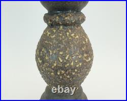 Rare large vintage jopeko PLANT STAND plant pot with base fat lava ceramic 1970s