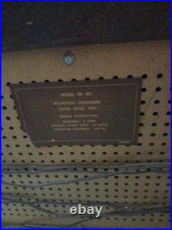 Rare mid century modern stereo speakers end tables antique 50s 60s furniture