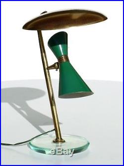 Rare original table lamp 50s italian design midcentury stilnovo arredoluce