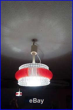 Rare space age 70s UFO sputnik mid century design bauhaus modernist ceiling lamp