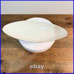 Raymor Capri Low Bowl Oval dish wamnut stand 1950s Michael Lax, vintage RARE