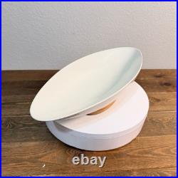 Raymor Capri Low Bowl Oval dish wamnut stand 1950s Michael Lax, vintage RARE