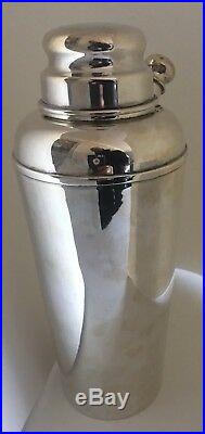 Reed & Barton Sterling Silver Cocktail / Martini Shaker MID Century Modernrare