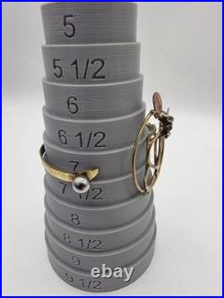 Richard Bitterman MCM Mid Century Modern Brutalist 7 Bracelet Vintage Rare