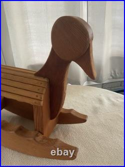 Rocking Goose. Mid-Century Modern. Vintage. Handmade. RARE