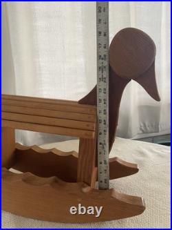 Rocking Goose. Mid-Century Modern. Vintage. Handmade. RARE