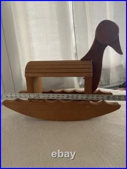 Rocking Goose. Mid-Century Modern. Vintage. Handmade. RARE