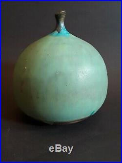 Rose Cabat Feelie Pottery Vase-A Rare Early and Large Example
